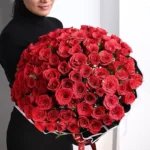 Pure Love – 100 Roses Bouquet