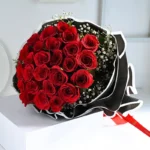 Two Dozen Red Roses – Luxury Bouquet