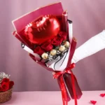 Ferrero Rose Balloon Bouquet